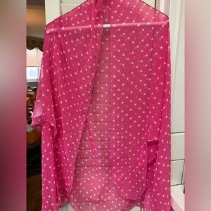 Pink Polka Dot Kimono